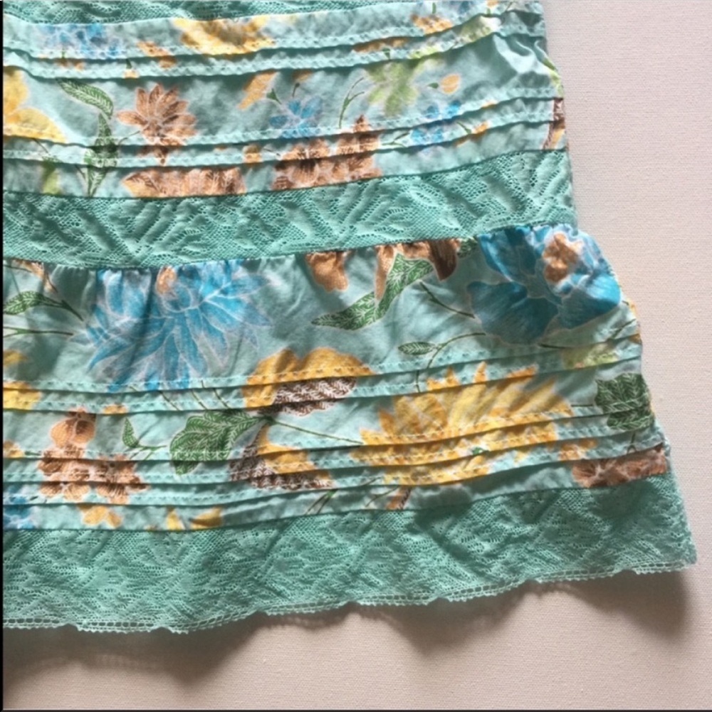 Banana Republic floral tropical print skirt size 6 - Picture 4 of 6